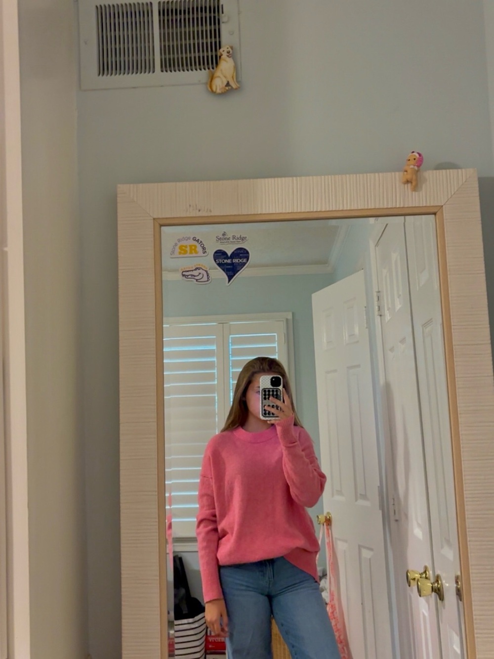 Aeire Pink Crewneck Sweater